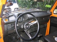 EMPI GT Leather Steering Wheel