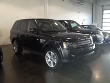 2013 range rover sport hse lux silver vision package
