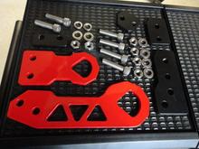 Front and Rear Tow Hook Set