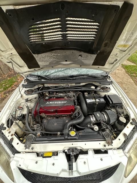 2003 Mitsubishi Lancer Evolution - Clean Title WW 2003 Evo 8 - Used - VIN ABCDEFJKLMNOP - 115,000 Miles - 4 cyl - AWD - Manual - Sedan - White - Detroit, MI 48127, United States