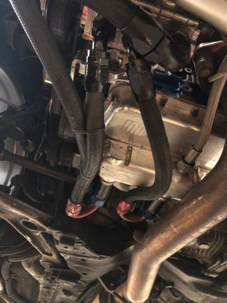 Just a underneath shot of “Frosty Tunes” dry sump engineering