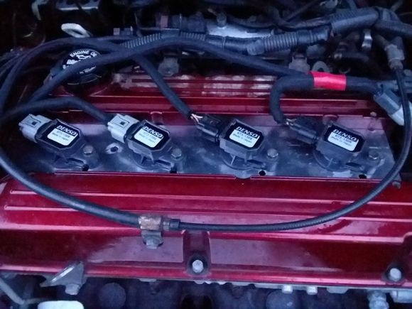 Heres somewhat of the finished product. I am still going to paint the plate and reposition the harness.