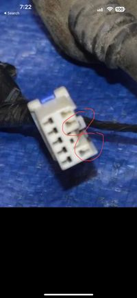 I’ve circled the parts that do not slide into the window switch. Pic from an eBay post.