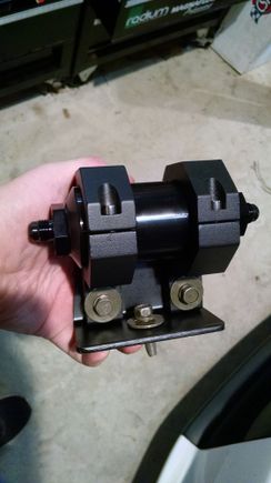 Ready to bolt to firewall