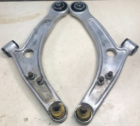 Bushings installed