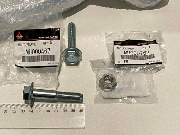 ^M12 camber/toe/knuckle nut MU000763
