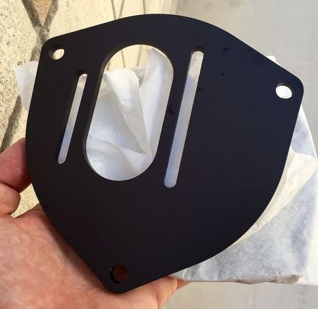 Dallas J's high caster camber plates for Ohlins.