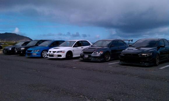 The crew at Sandies beach.