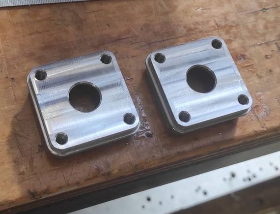 This is what they will look like after Op.2 has been completed. It's ready to weld into the oil pan.