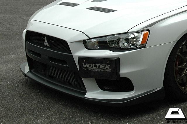 Exterior Body Parts - ISO authentic Voltex corner lip/ add on/ extension. - New or Used - 2008 to 2015 Mitsubishi Lancer Evolution - South San Francisco, CA 94080, United States