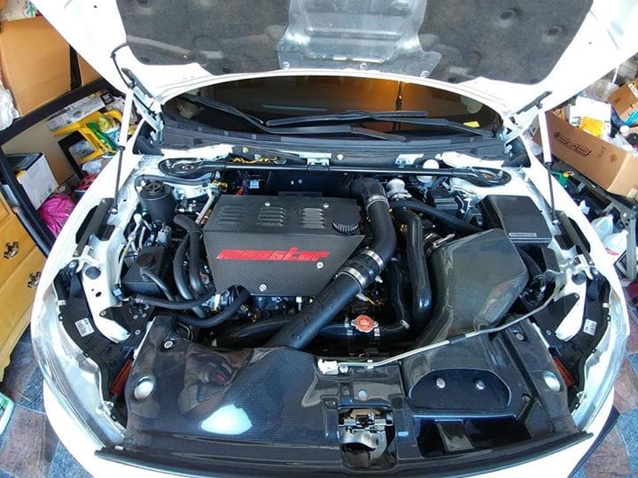 Engine - Intake/Fuel - Evo X Blitz Carbonfiber Intake Kit - Used - 2008 to 2015 Mitsubishi Lancer Evolution - South San Francisco, CA 94080, United States
