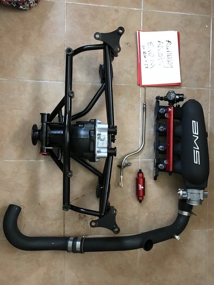 Engine - Intake/Fuel - ETS Charge Pipe black - Used - 2003 to 2006 Mitsubishi Lancer Evolution - Rio Rancho, NM 87124, United States