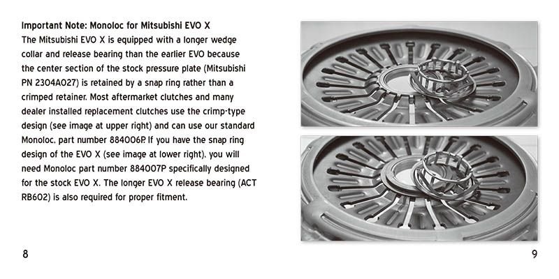 ^ Page 8 and 9 of ACT Monolocs installation instruction.
