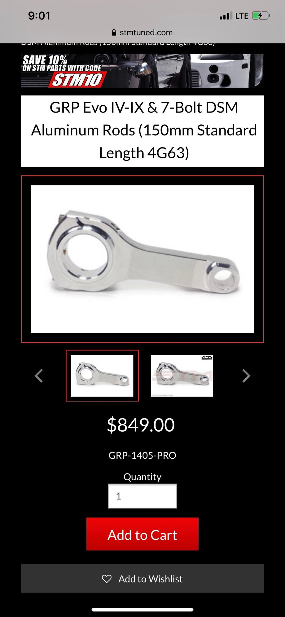Engine - Internals - ISO GRP rods & 86mm wiseco pistons - New - 2003 to 2009 Mitsubishi Lancer Evolution - Garnerville, NY 10923, United States