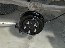 rear brakes new drums