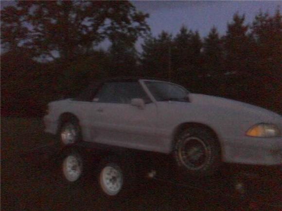 Andys mustang load up for OC.