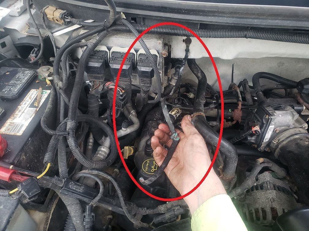 2007 4.6 4x4 F150 disintegrated ground wire Ford F150 Forum