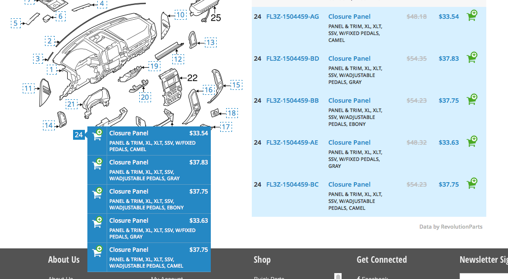 Where can I buy dashboard parts online? - Ford F150 Forum - Community
