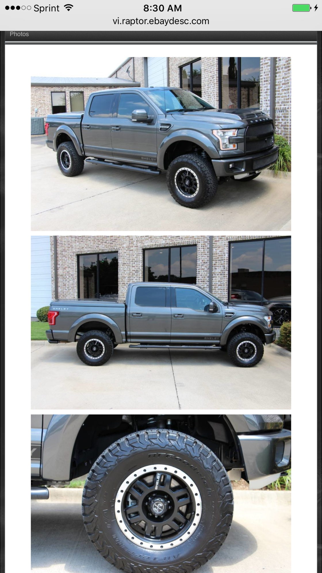shelby pickup truck on Thinking About Purchasing A 2016 F150 Shelby Ford F150 Forum Community Of Ford Truck Fans