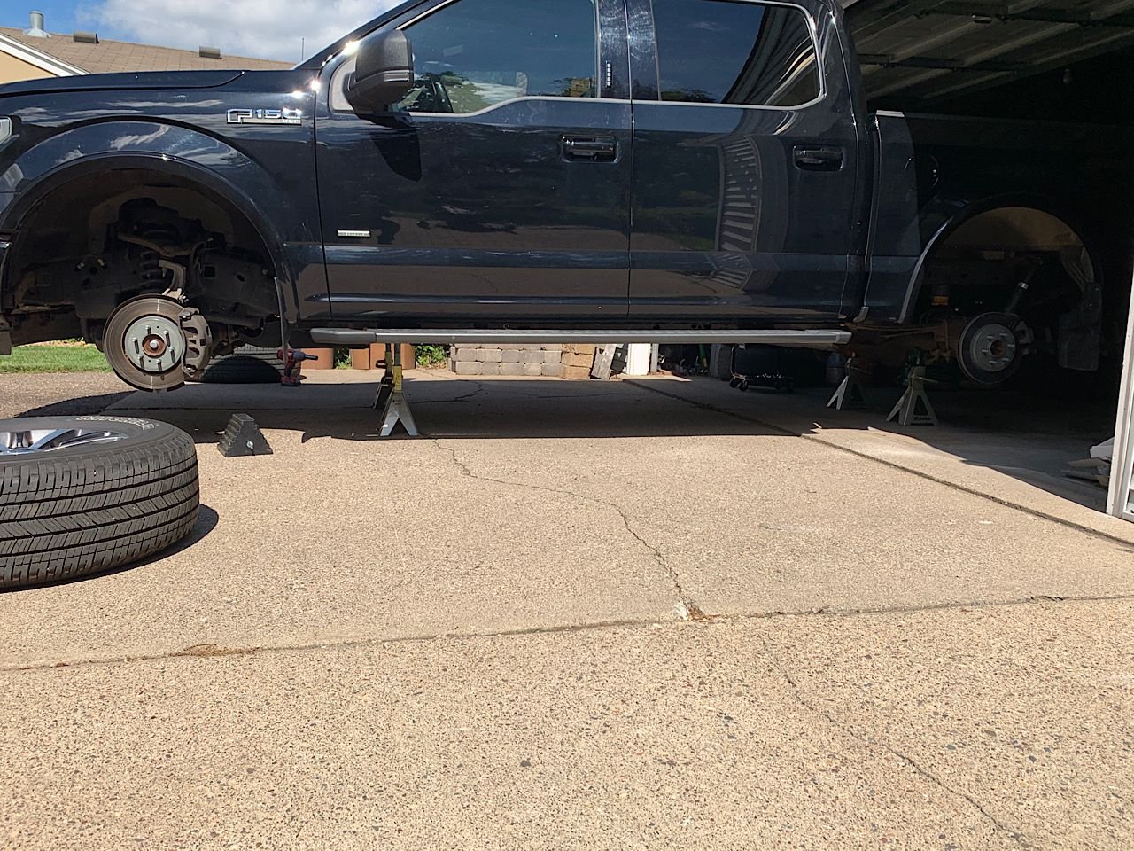 Where To Place Jack On F150