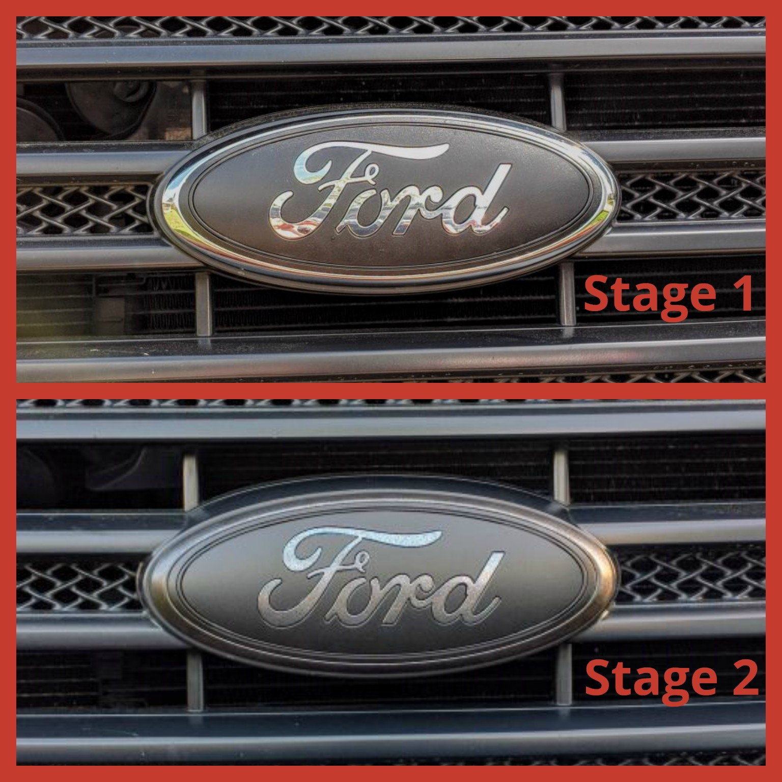 Ford F150 Blackout Emblems