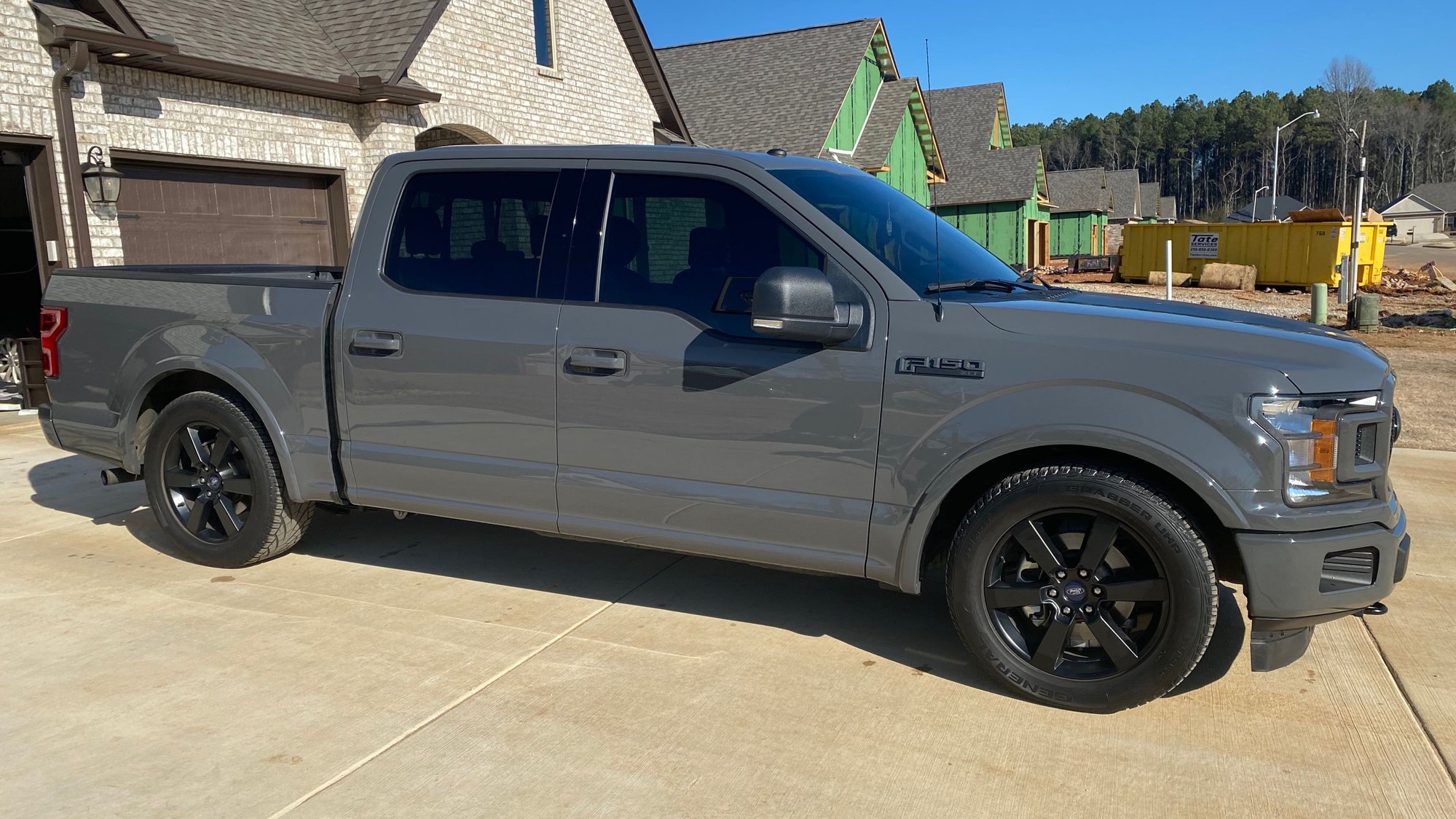 Images Of Lowered 2021 Ford F150 Supercrew