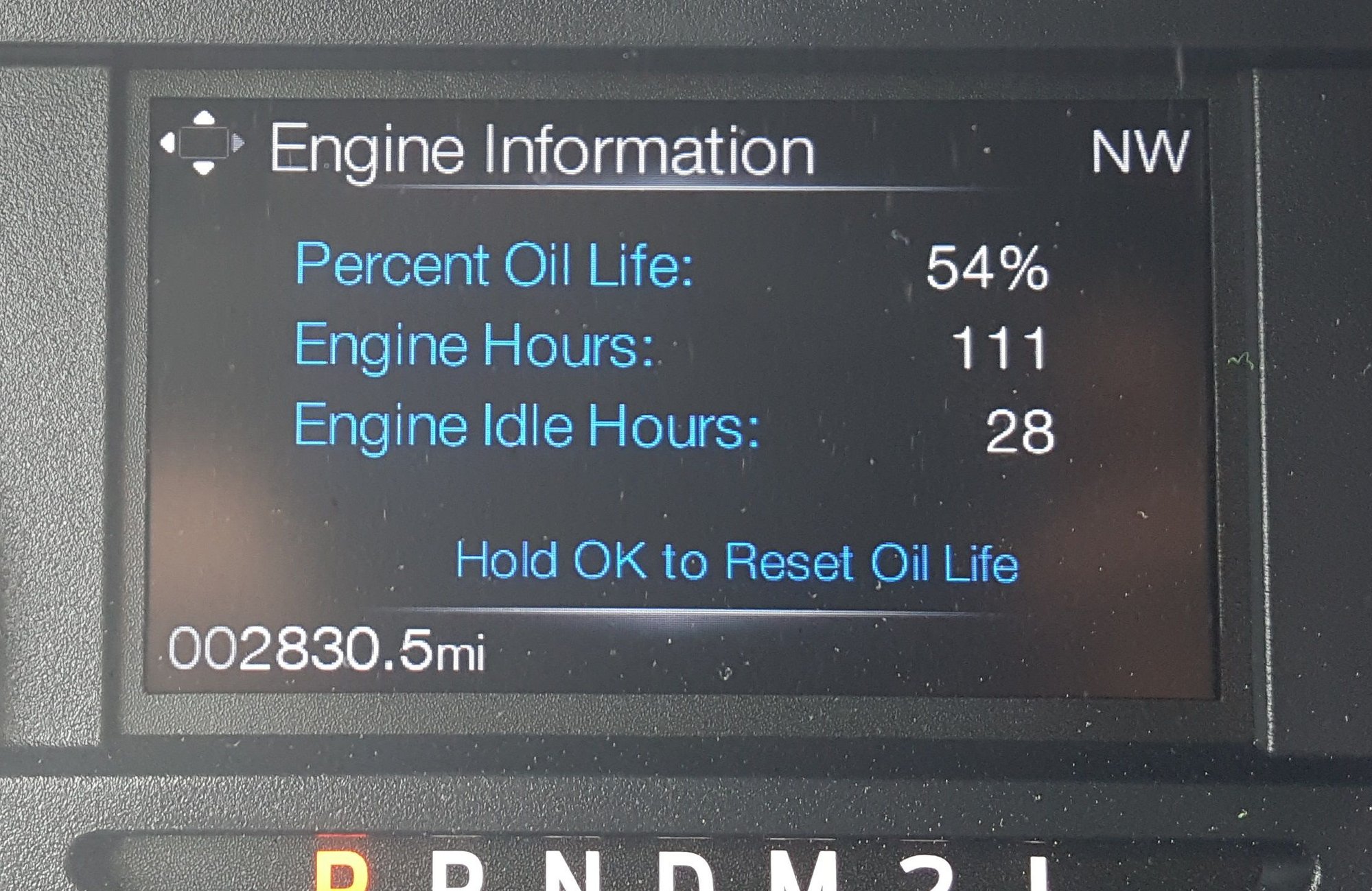 What is your total miles, engine hours and engine idling hours Page 2