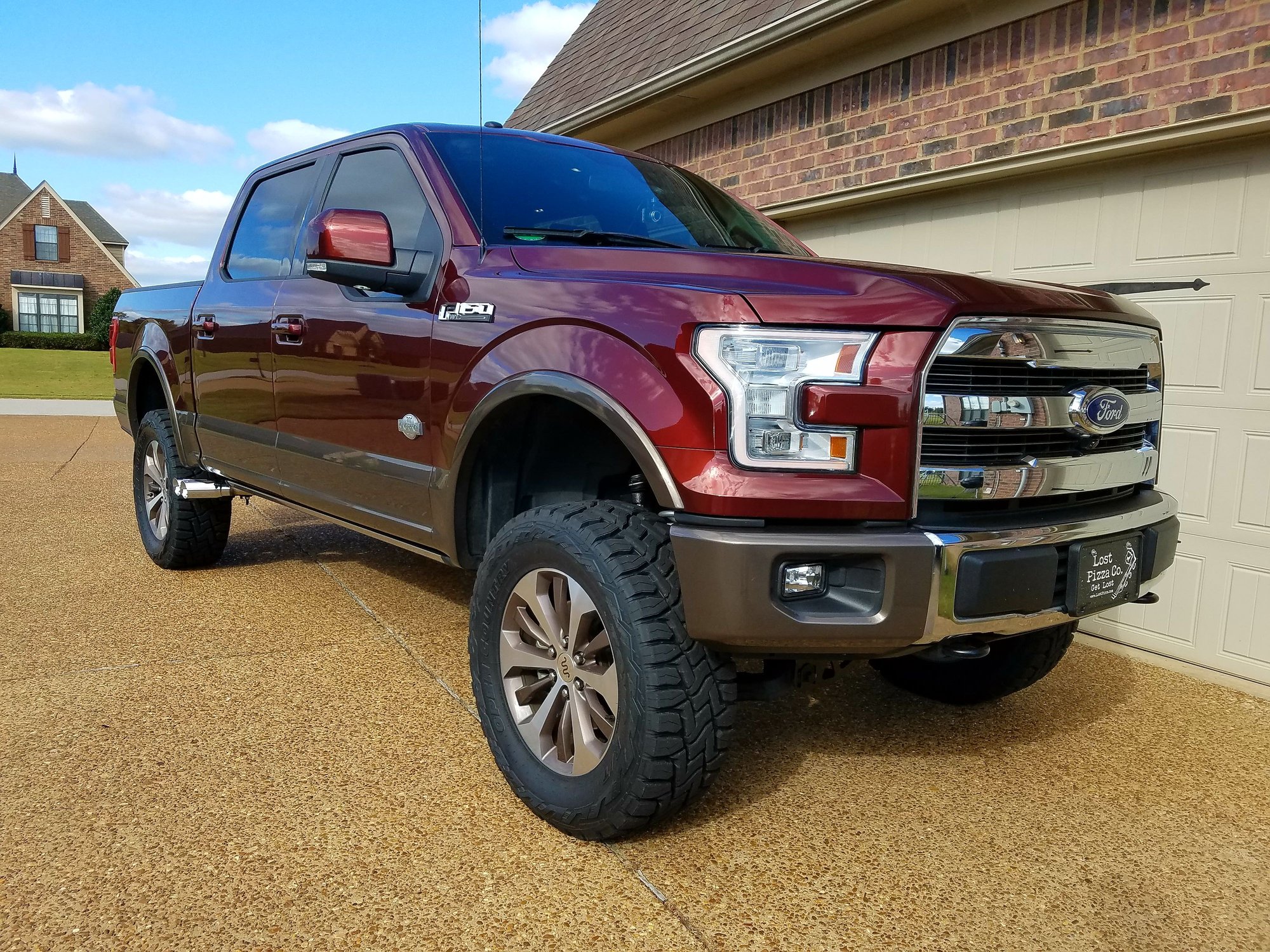Post your factory rims with mud tires Page 2 Ford F150 Forum