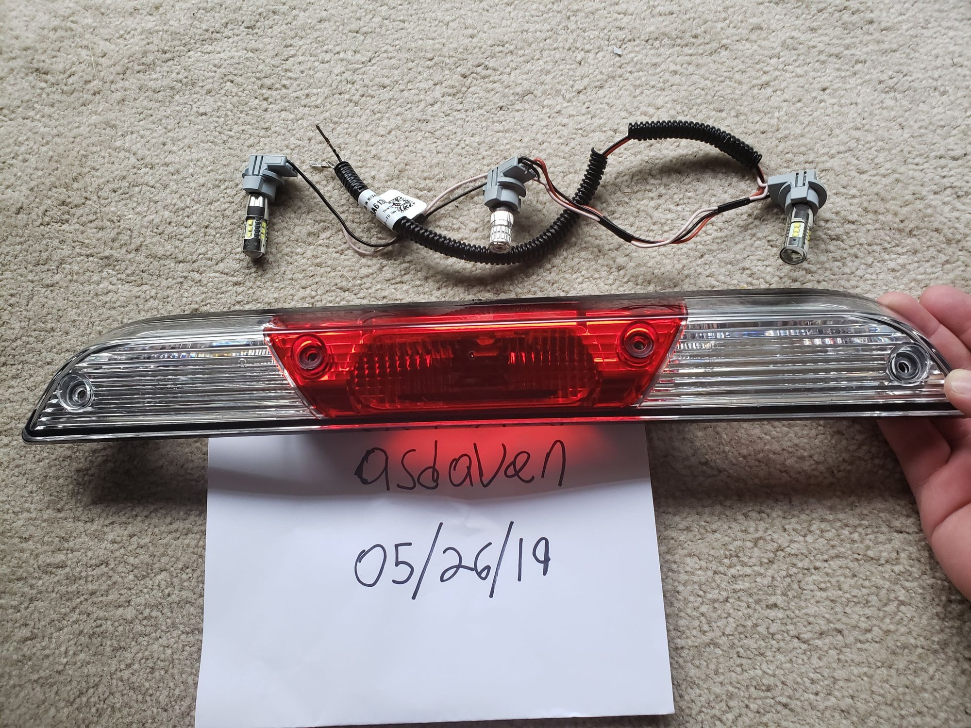 OEM Third Brake Light And LED Bulbs Ford F Forum Community Of Ford Truck Fans