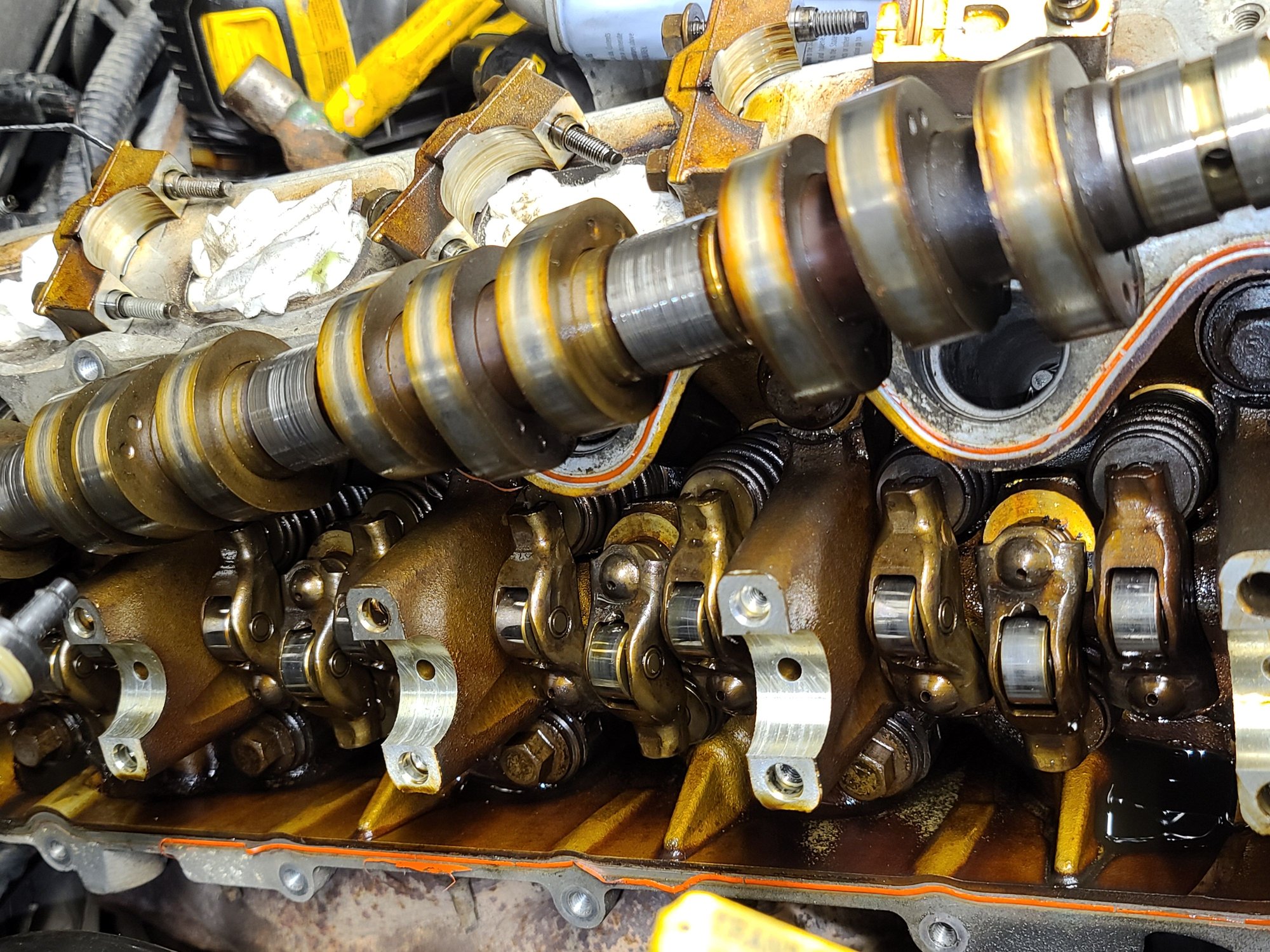 2004 (New body) 5.4 3V Cam journals scored Ford F150 Forum Community of Ford Truck Fans