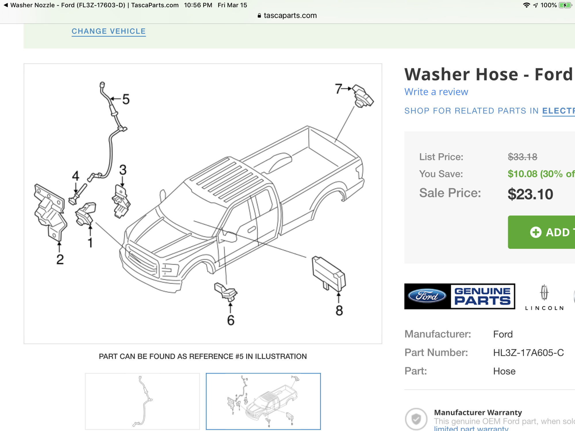 Anyone with a factory front camera can help ? Please Ford F150