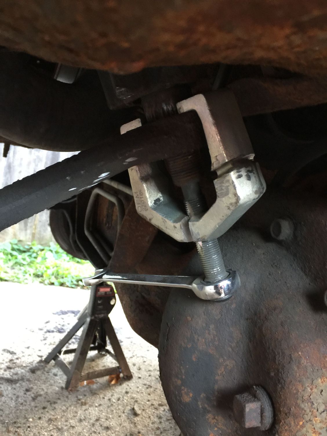 Pitman Arm Puller Stuck On Pitman arm Ford F150 Forum Community of