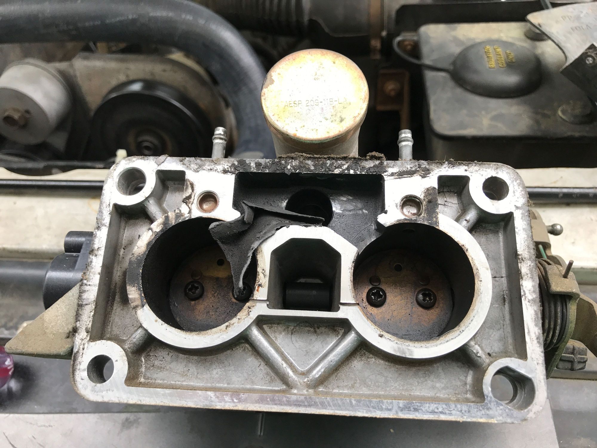 Throttle Body and Intake Manifold Removal and Cleaning Ford F150