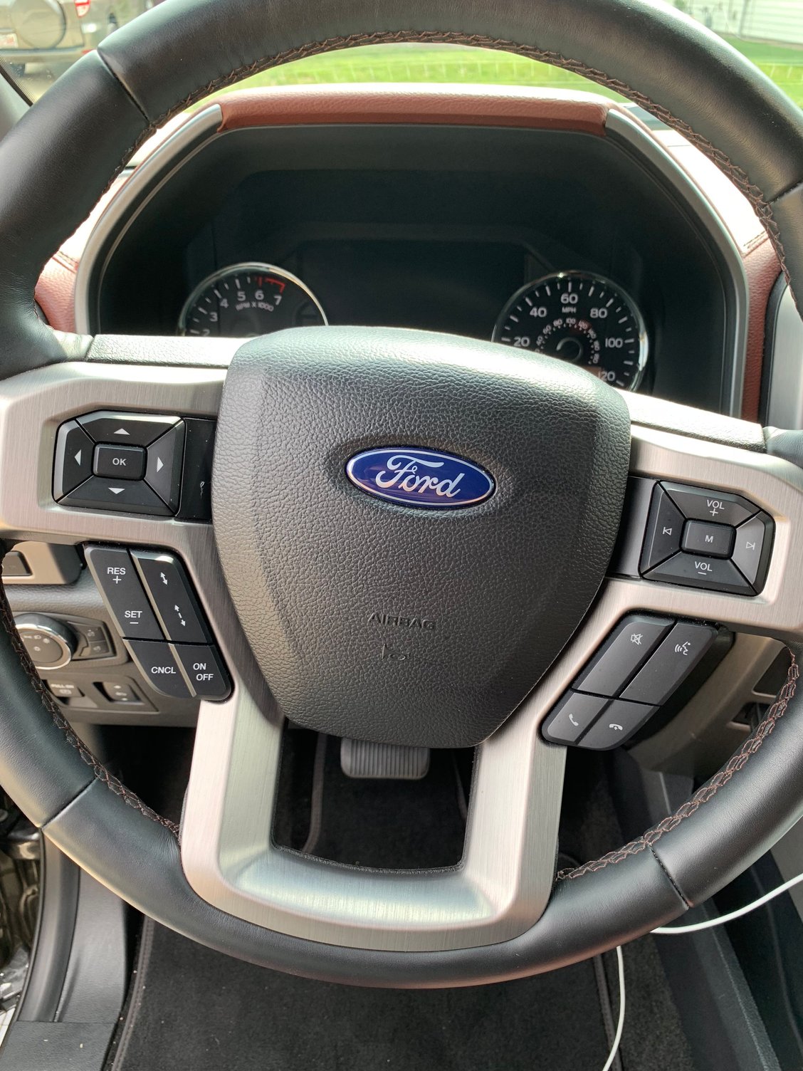 Raptor Steering Wheel with Adaptive Cruise Ford F150 Forum