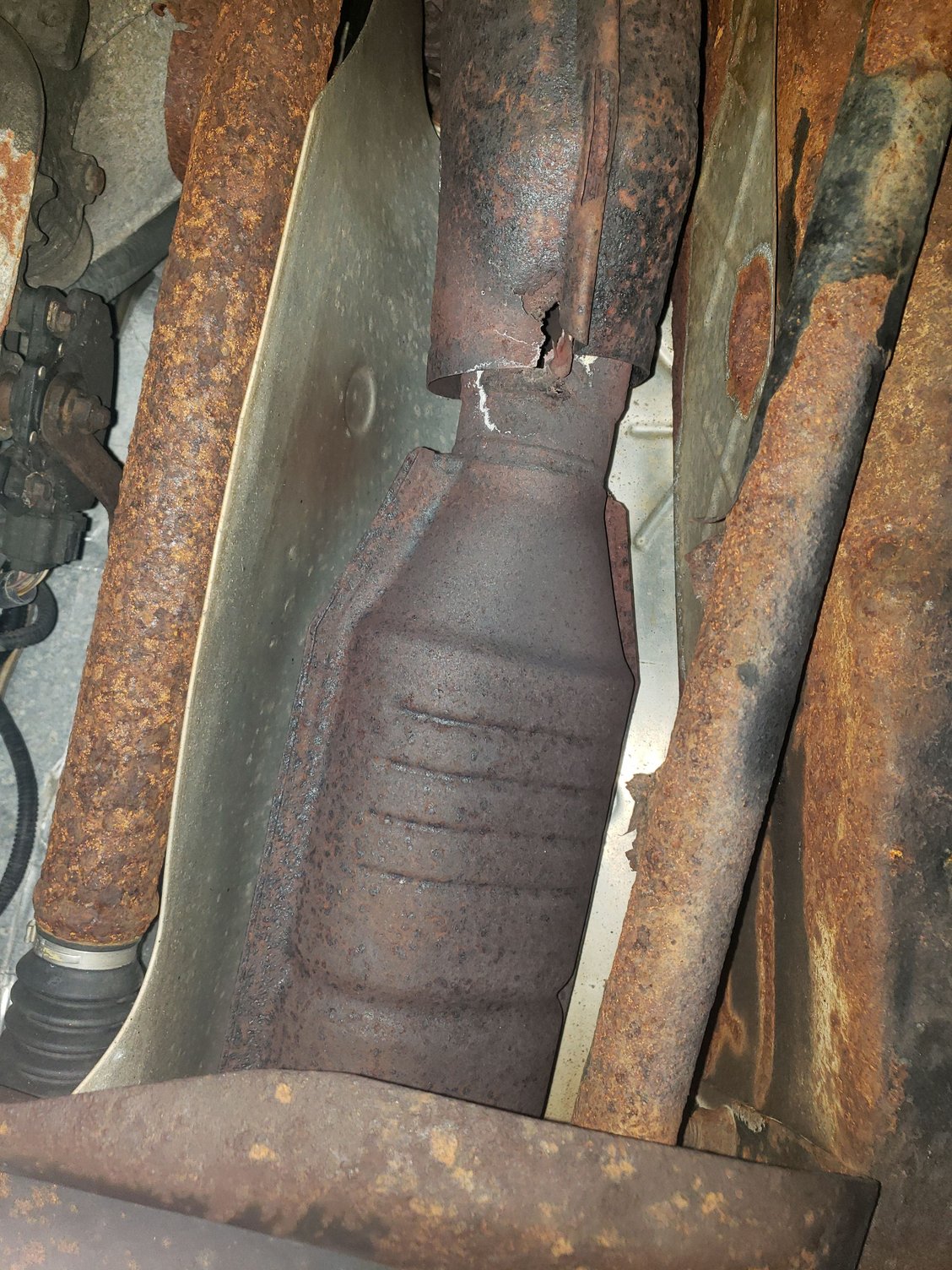 Catalytic Converter Exhaust leak Ford F150 Forum Community of Ford