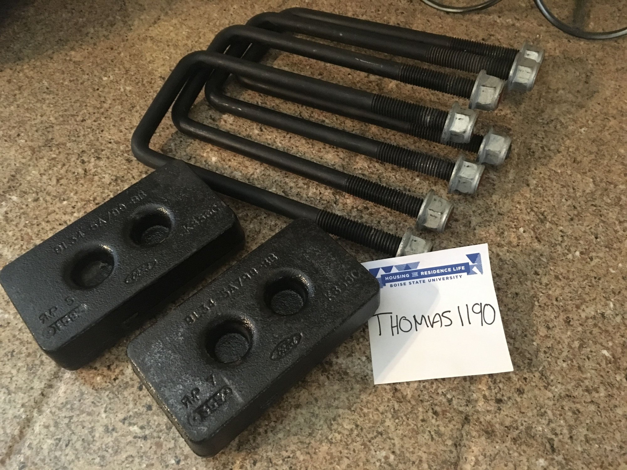 Southwest 1.25" Rear Blocks, Factory take offs Ford F150 Forum