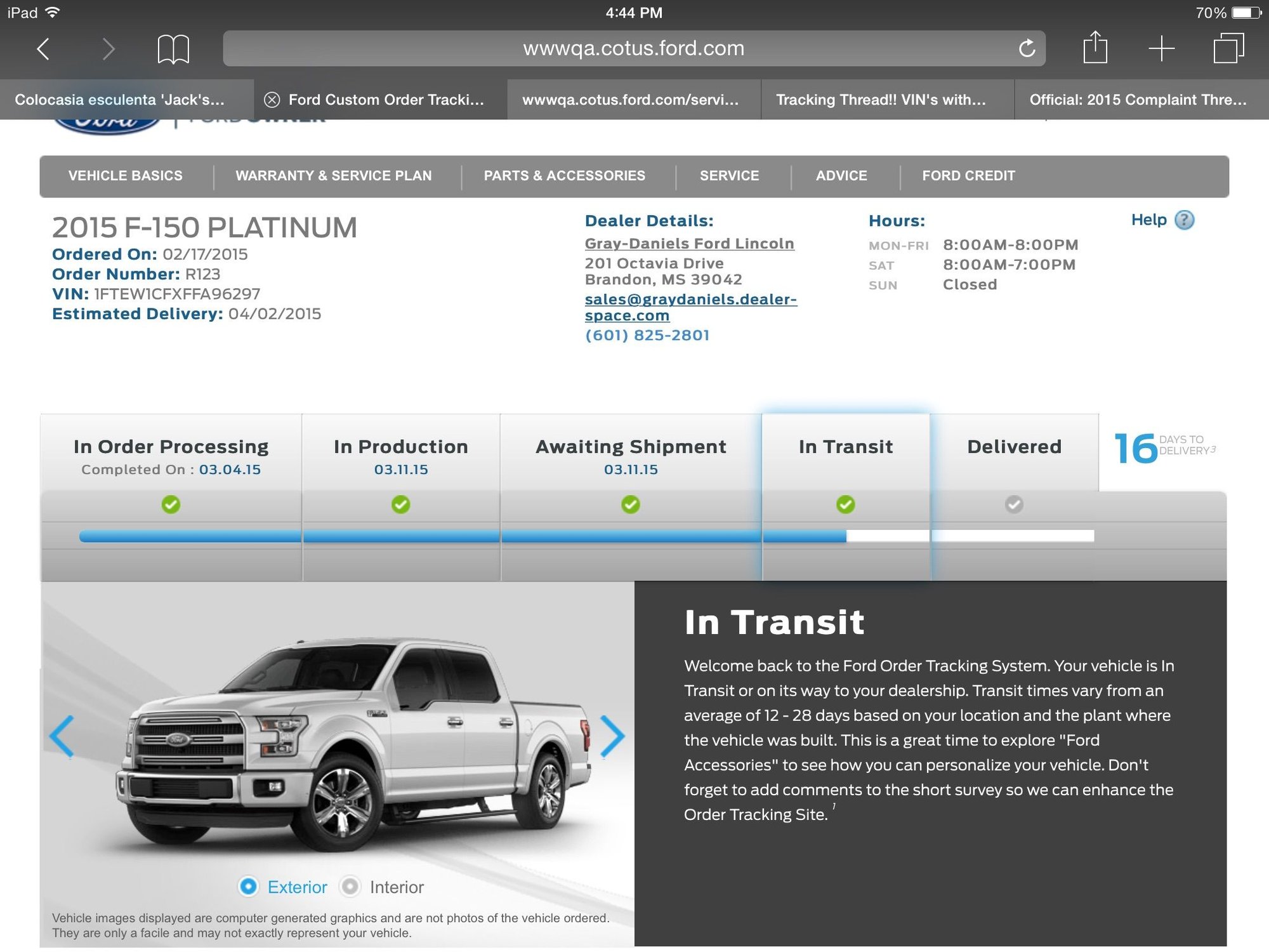 Tracking Thread!! VIN's with Build Dates Page 466 Ford F150 Forum Community of Ford Truck Fans