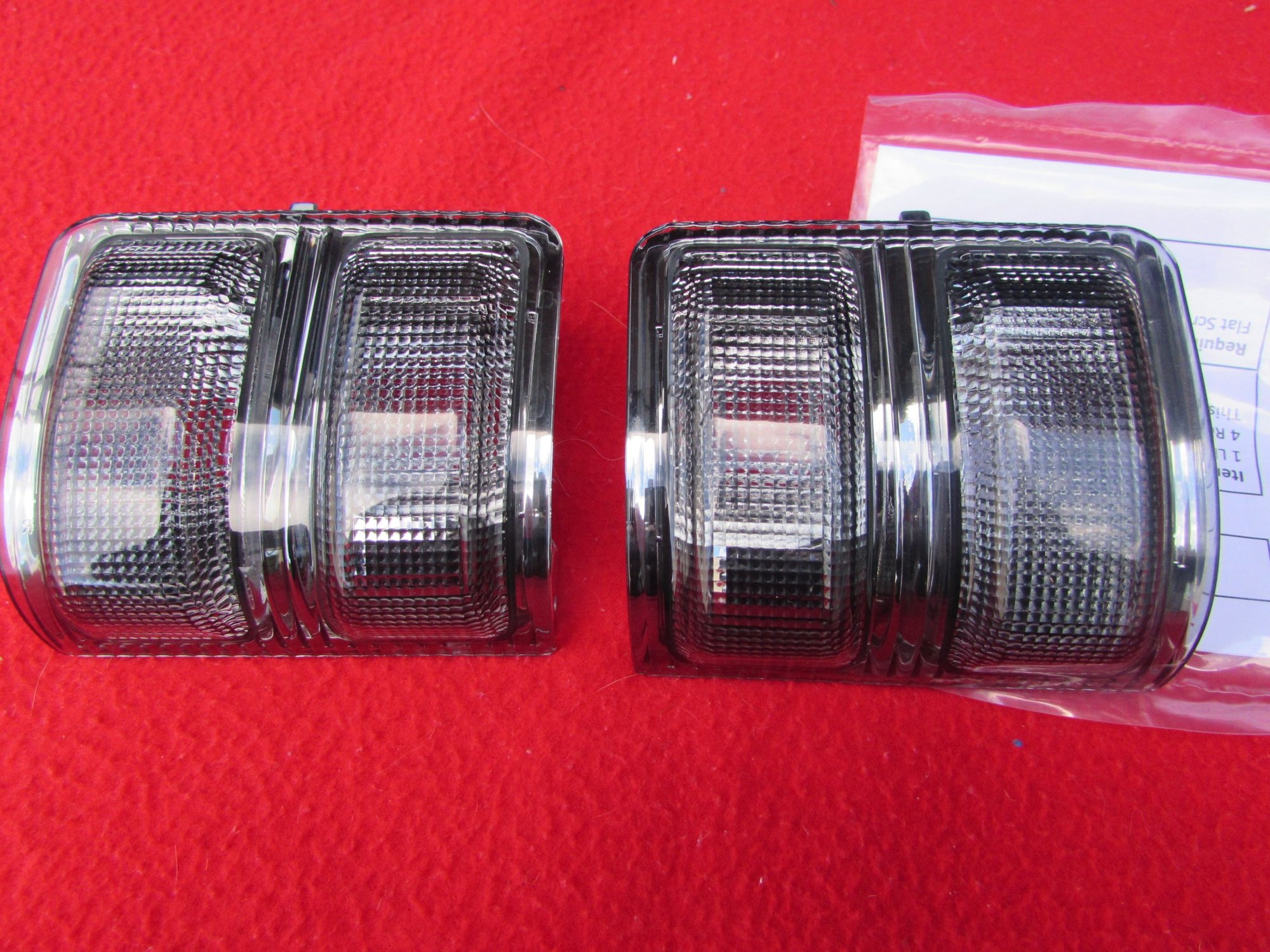 Southwest Powerscope Tow Mirror Smoked Turn Signal Lenes Ford F150