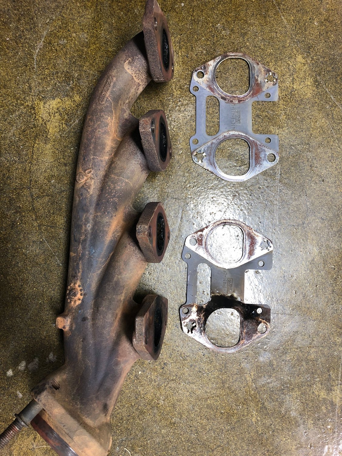 Exhaust Manifold Resurfacing Project Ford F150 Forum Community of