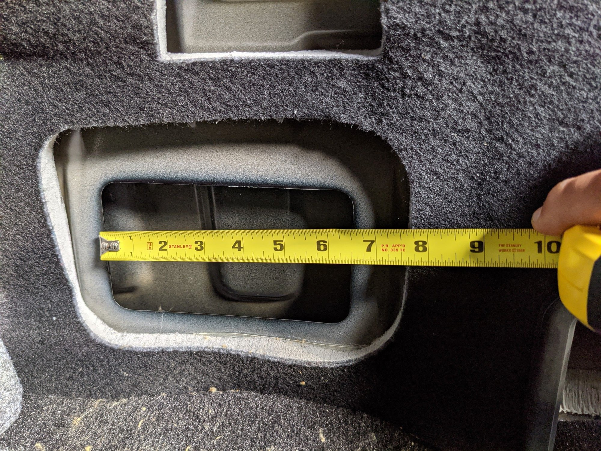 Water Leak At Rear Subwoofer. Yes, you read that right. You guys are