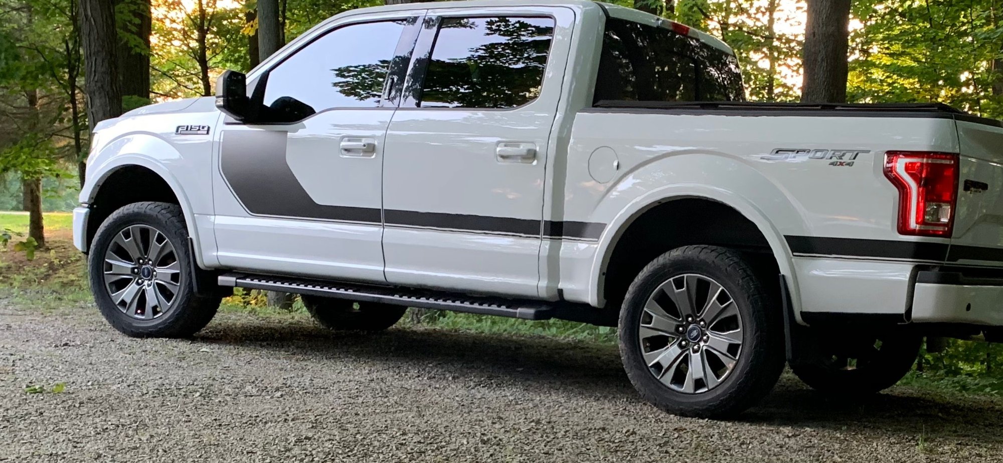 Has anyone put bigger tires on these exact 20" stock Wheels? Ford