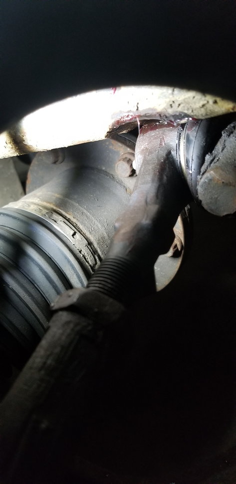 Tie rod hitting frame - Ford F150 Forum - Community of Ford Truck Fans