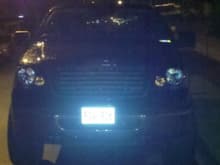 Main Image 
Saleen Grille with Harley Lights