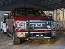 Truck with PIAA LED driving lights