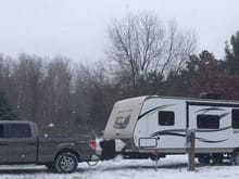 New Camper! Towed very easliy! Can't wait till the spring to use it!