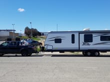 My Ford-F150 FX2 Max Tow hooked up to our Jayco Travel Trailer 285RLSW