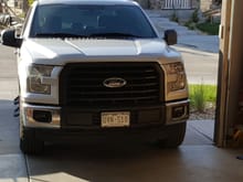 XLT Sport grille blacked out