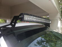 side view of my curved totron light bar