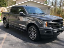 MY 2018 f150 sport. Ordered 2inch level and blacked out all emblems so far. Was thinking about plasti dipping the rims for right now also until I get as set of rims and tires. What are your guys thoughts?