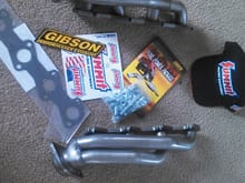 headers to polish off the gibson exhaust system
